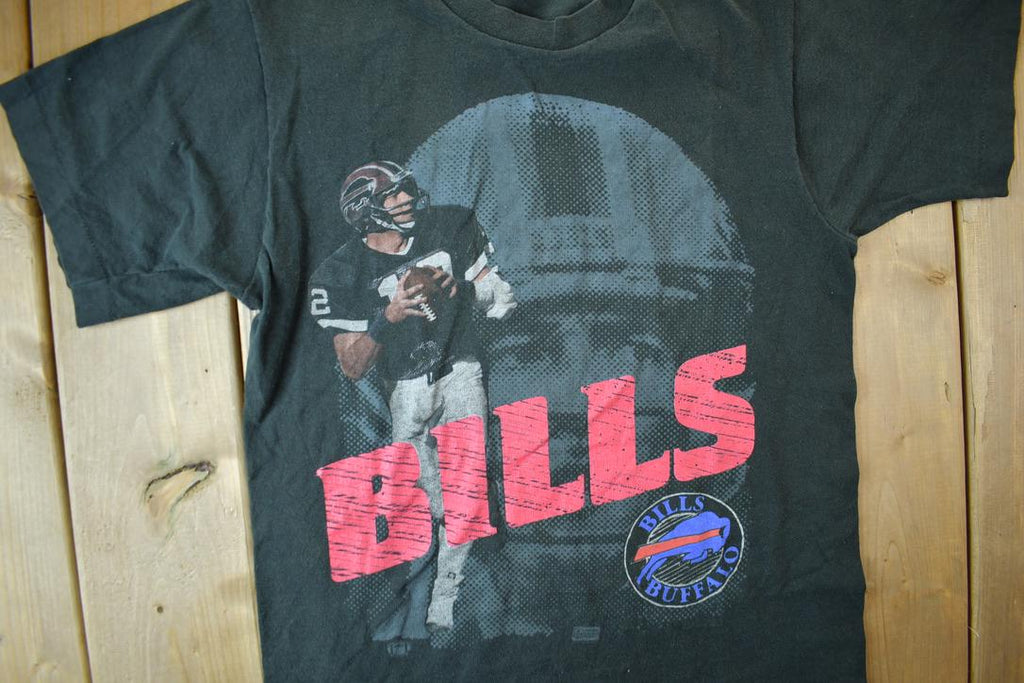 Vintage 1990s Buffalo Bills NFL Graphic T-Shirt