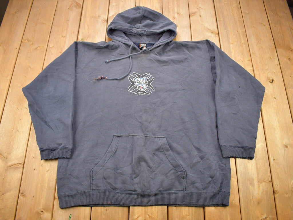 Vintage 1990s Hawk Graphic Hoodie