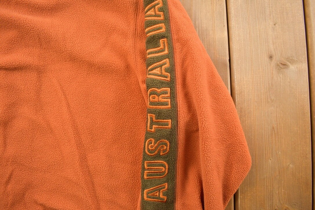 Vintage 1990s Australia Travel Fleece Sweater