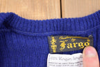 Vintage Knitted Wool Sweater Vest