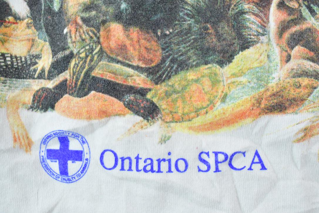 Vintage 1990s Joy Of Animals SPCA Souvenir T-Shirt