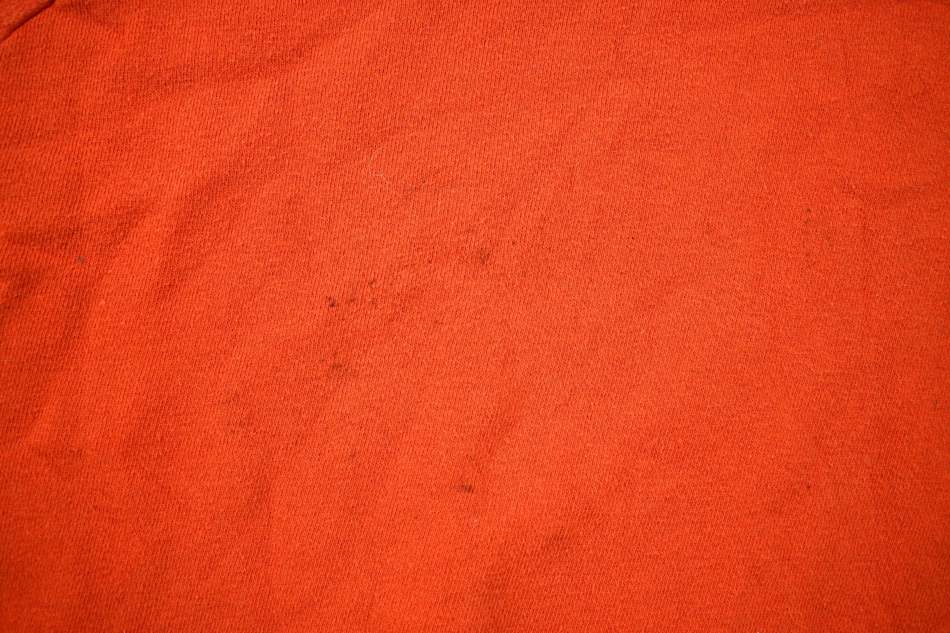 Vintage 1960s Blank Orange Raglan Mockneck Sweatshirt  60s Crewneck  Made In USA  Athleisure  True Vintage  Heath Knit  Distressed