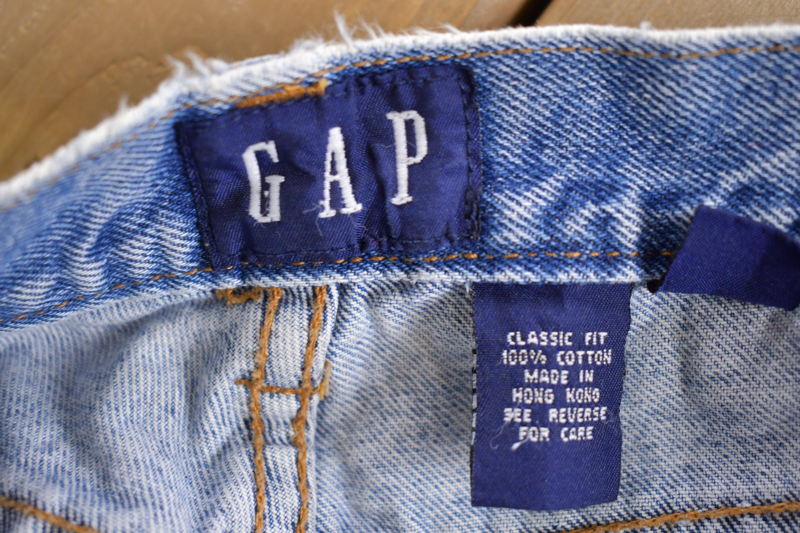 Vintage 1990s Gap Denim Jeans Size 30 x 27.5