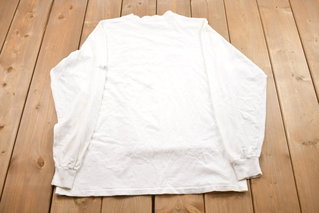 Vintage 1984 Peace Graphic Long Sleeve Tee