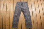 Vintage 1990s Levi's 505 Red Tab Black Jeans Size 31 x 29