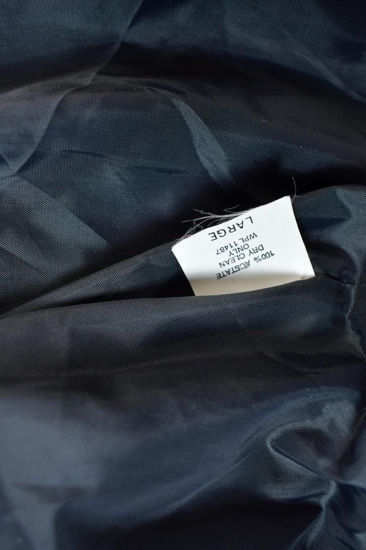 Vintage 1990s Cheers Boston Embroidered Satin Bomber Jacket