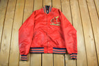 Vintage 1980s St. Louis Cardinals MLB Satin Starter Bomber Jacket Men's Medium