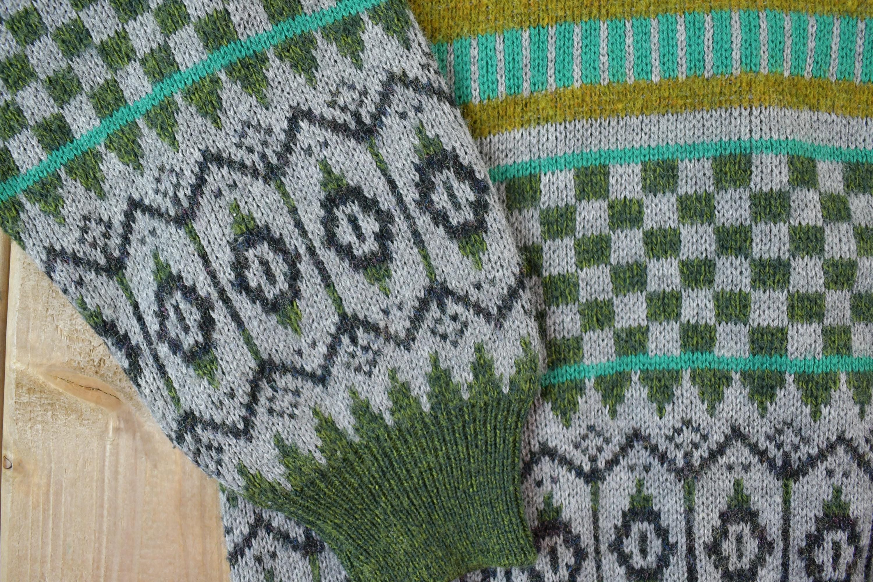 Vintage 1990s Umberto Knit Crewneck Sweater Made In Italy