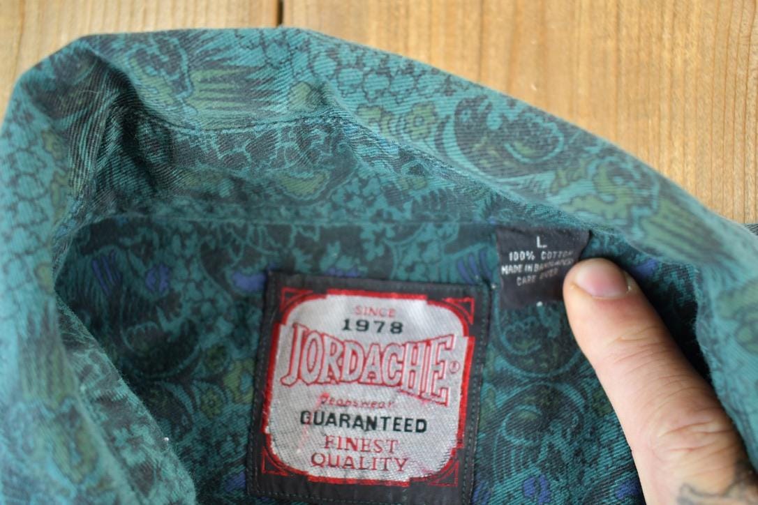 Vintage 1990s Jordache Button Up Shirt