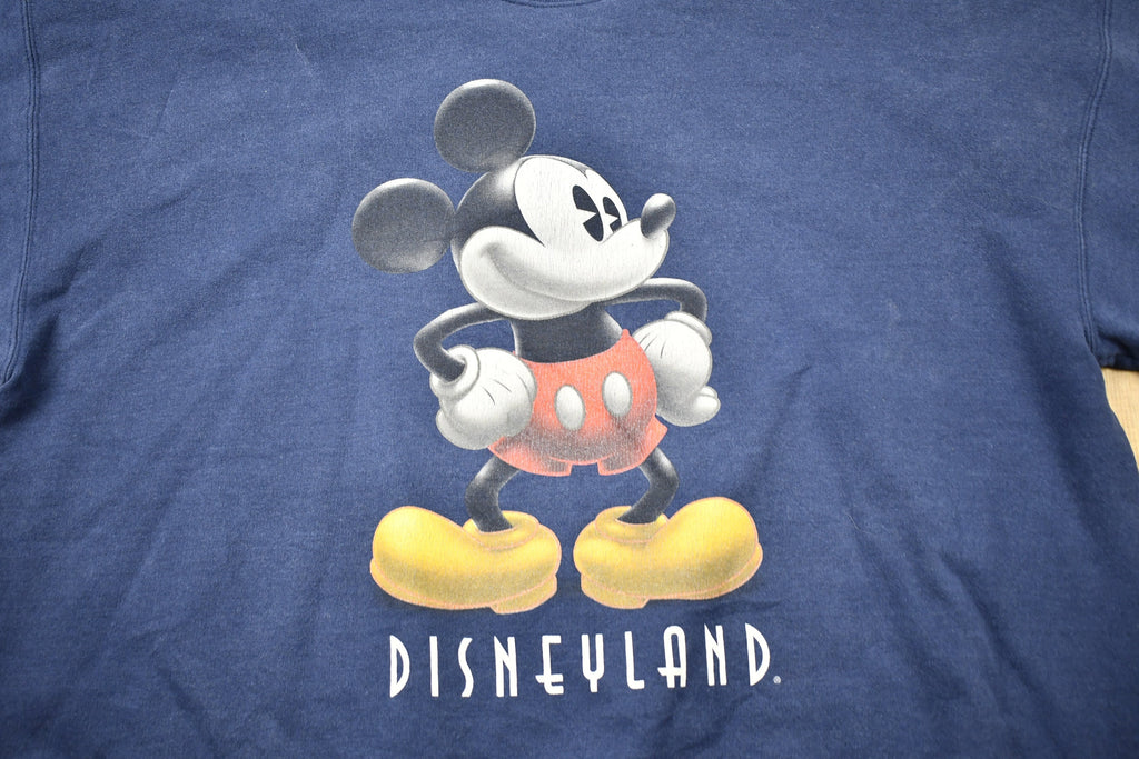Vintage 1990s Disneyland Mickey Mouse Graphic Crewneck