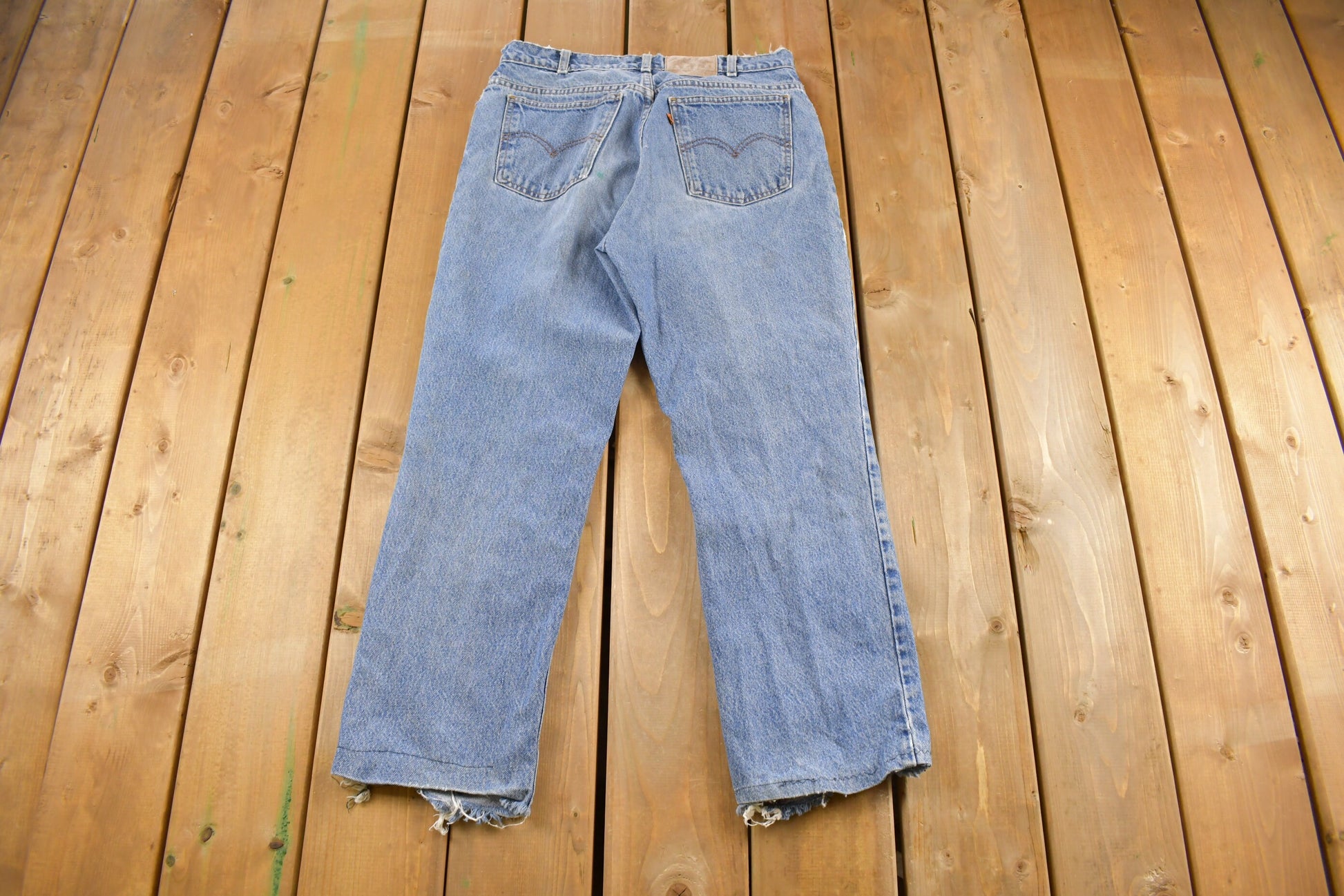 Vintage 1970s Levi's Orange Tab Denim Jeans Size 30 x 26