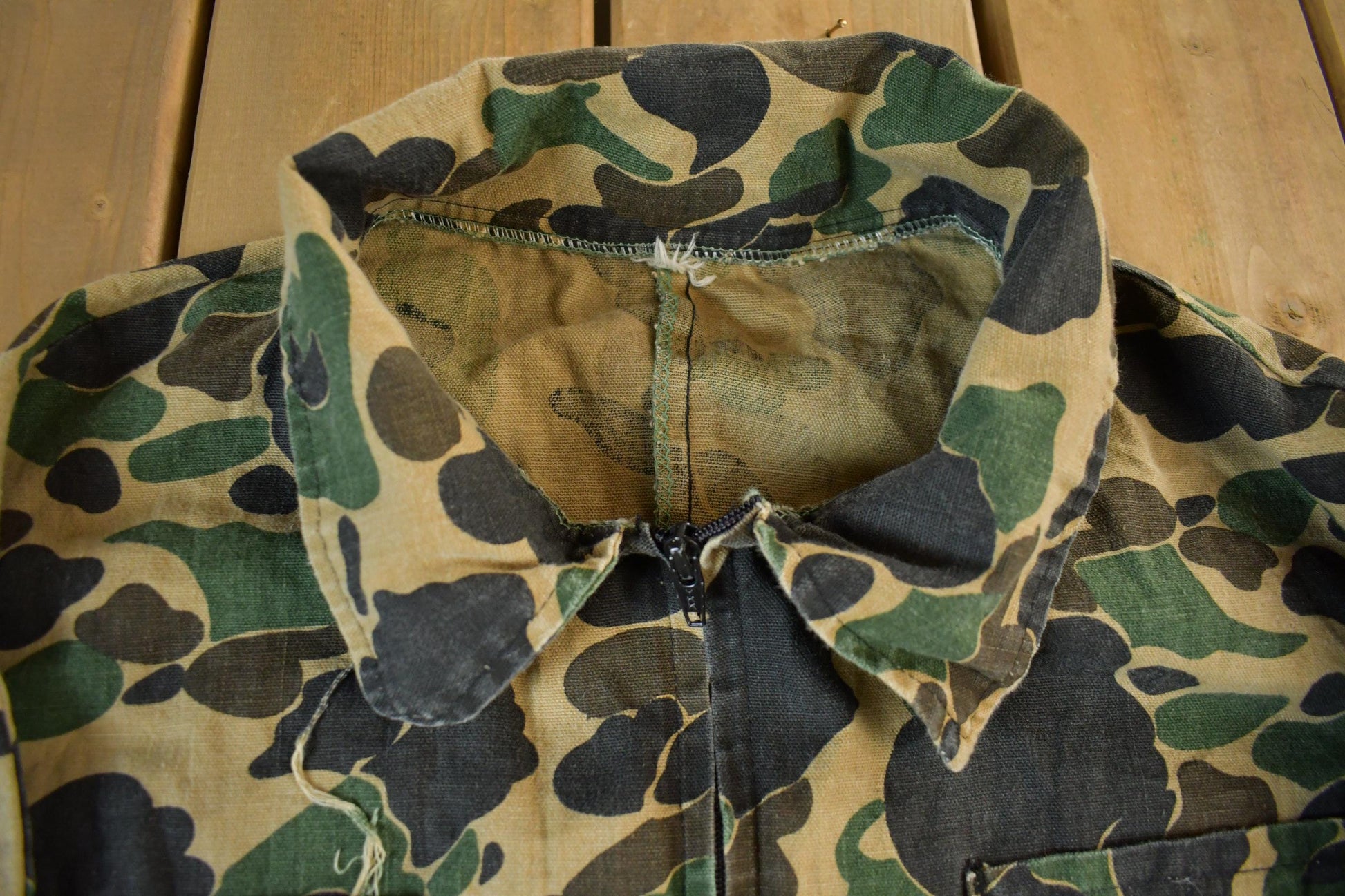 Vintage 1980s Camo Coveralls Men's 42 x 29