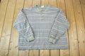 Vintage 1990s Northern Elements Quarter Button Nature Crewneck Sweatshirt