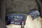 Vintage 1990s Coleman Outdoors Blank Zip Up Hoodie
