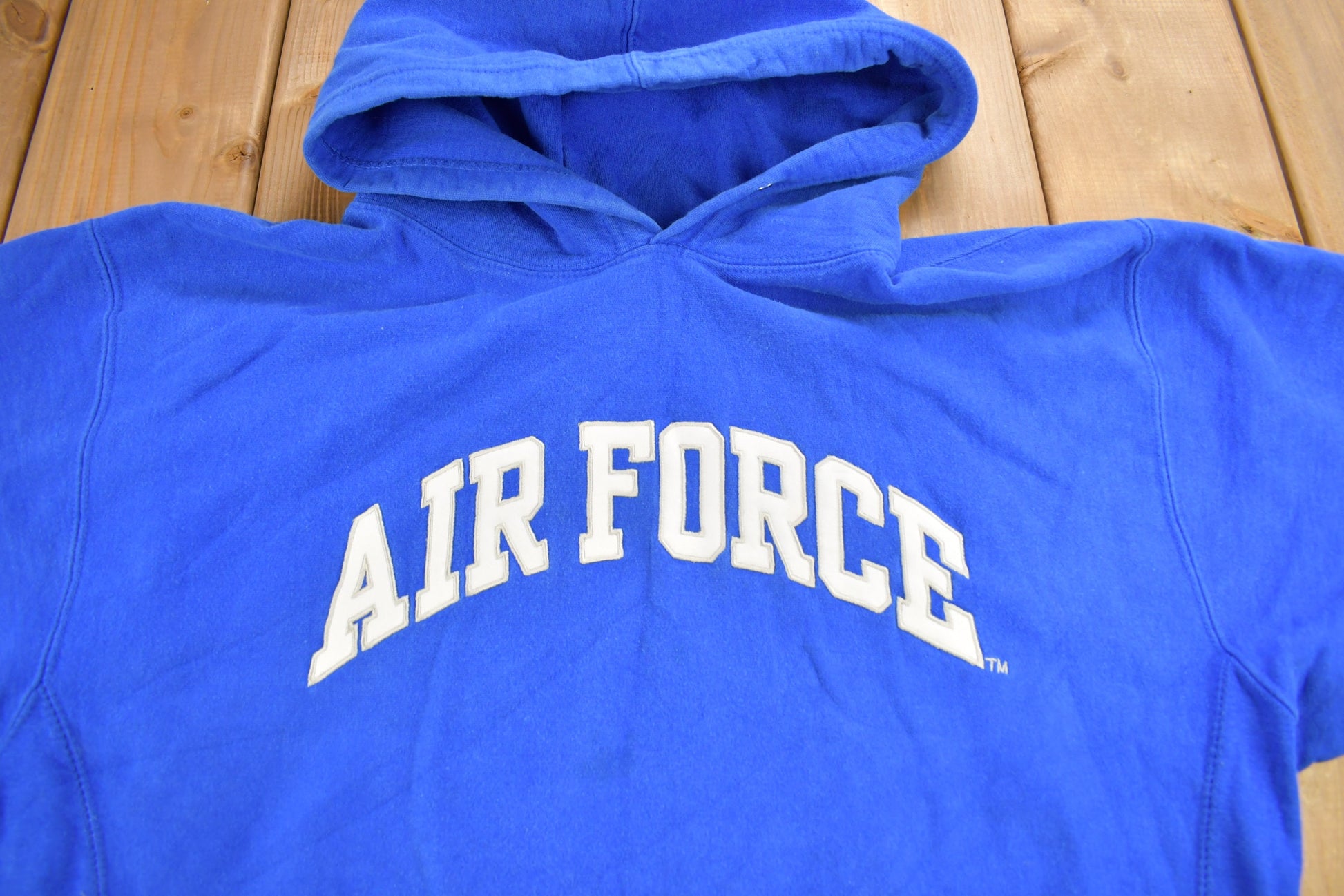 Vintage 1990s Air Force Embroidered Steve's & Barry Hoodie