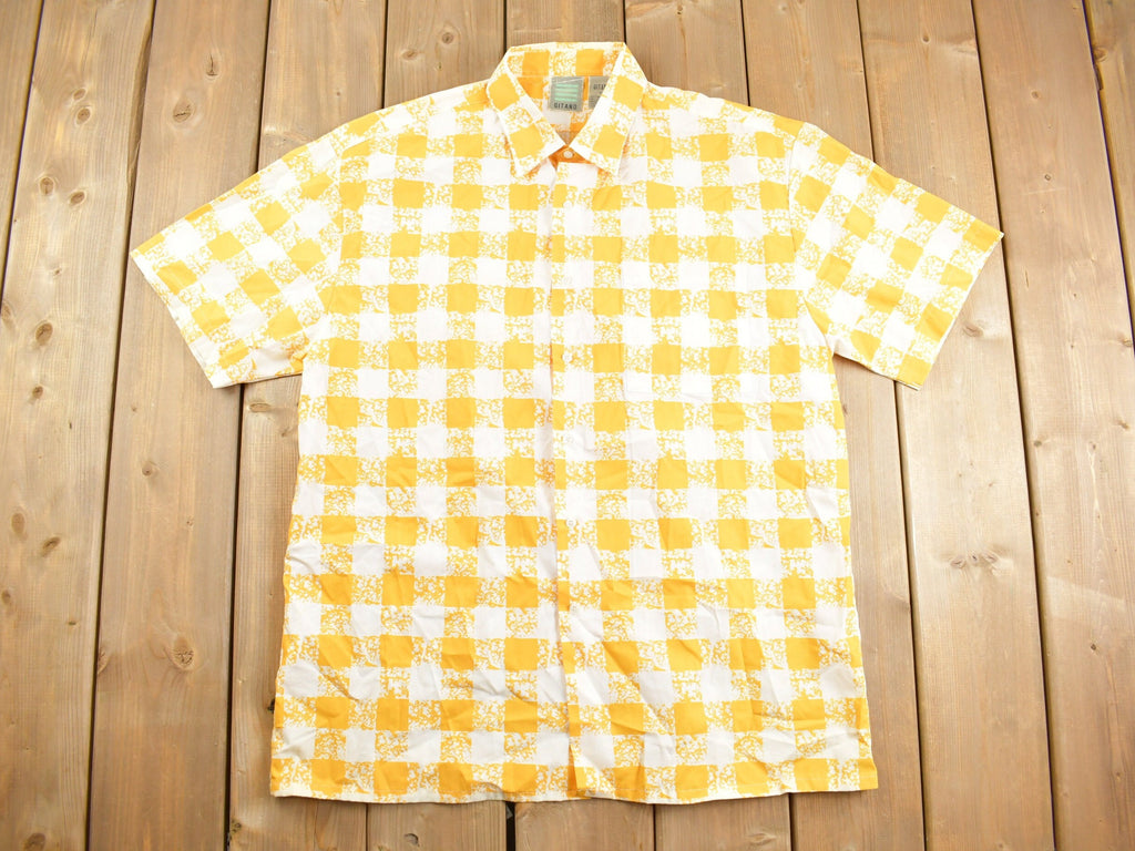Vintage 1990s Gitano Short Sleeve Button Up Shirt