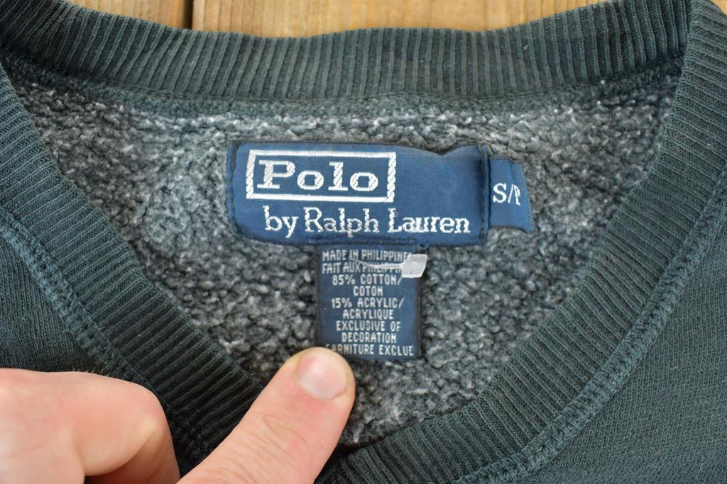 Vintage 1990s polo By Ralph Lauren mini Horse Logo Crewneck Sweatshirt
