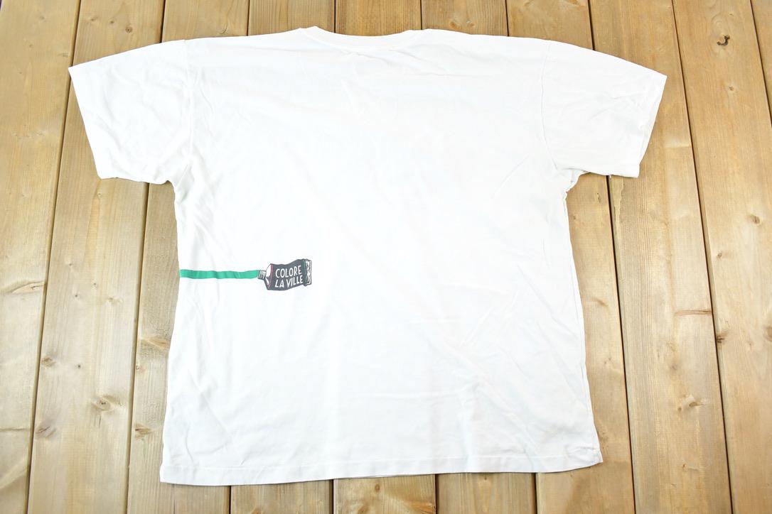 Vintage 1992 Le Tour Cycling T-Shirt - Made In USA - Men's L