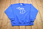 Vintage 1990s University Of Michigan State Collegiate Crewneck  Embroidered  NCAA Sweatshirt  Sportswear  Americana  Vintage Michigan