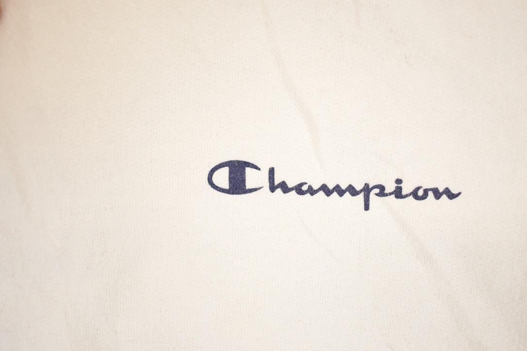 Vintage 1990s Champion Graphic Print Crewneck Sweatshirt Men's M