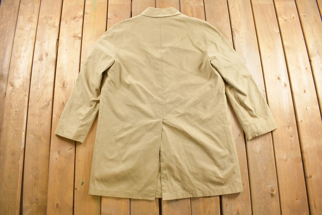 Vintage 1990s Full Length Trench Coat