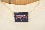 Vintage 1990s Thrashed Jansport St Thomas Tommies Graphic Print Crewneck Shirt Mens L  Made In USA  90's Destination Sweater