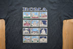 Vintage 1990s Roma FM Italy Souvenir T Shirt