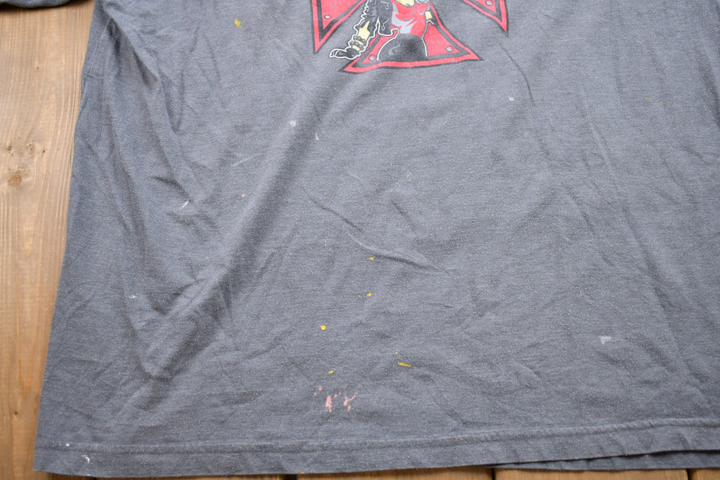 Vintage 1990s Bad To The Bone Betty Boop Graphic T-Shirt