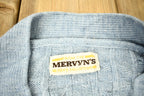 Vintage 1980s Mervyns Men's Collection Cable Knit Cardigan Sweater