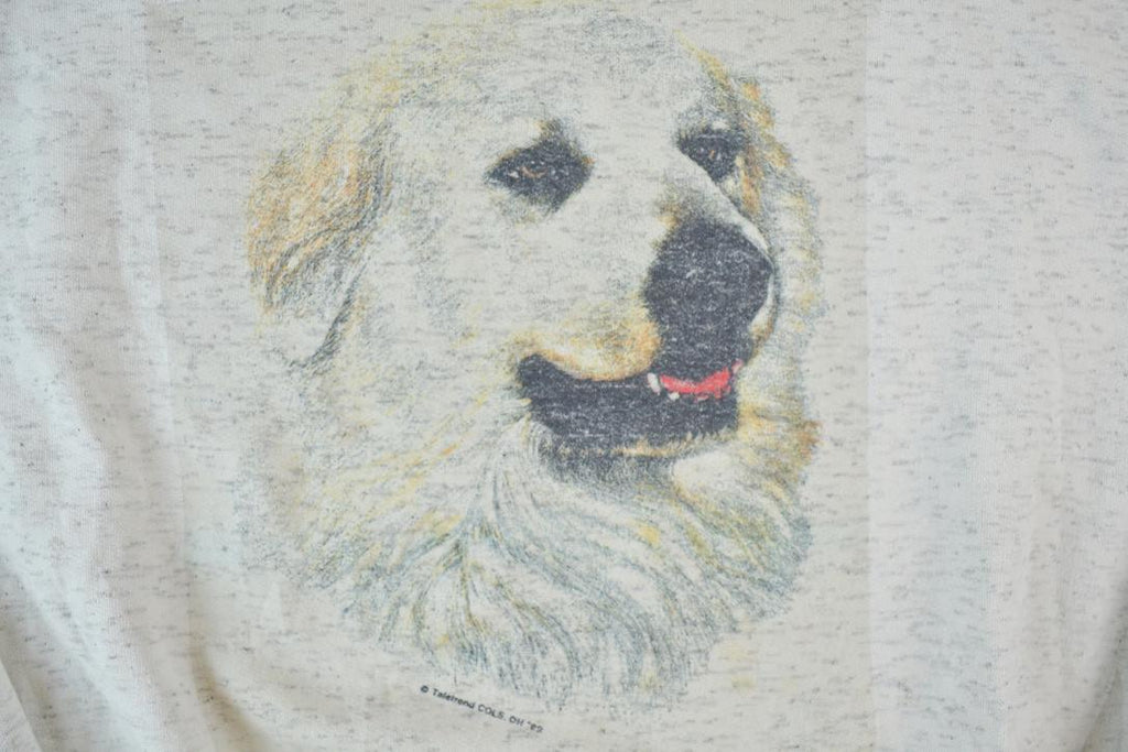 Vintage 1990s Cute Labrador Dog Crewneck Sweater