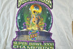 Vintage 1997 Starter Green Bay Packers Super Bowl xxxi Champions NFL Graphic T-Shirt