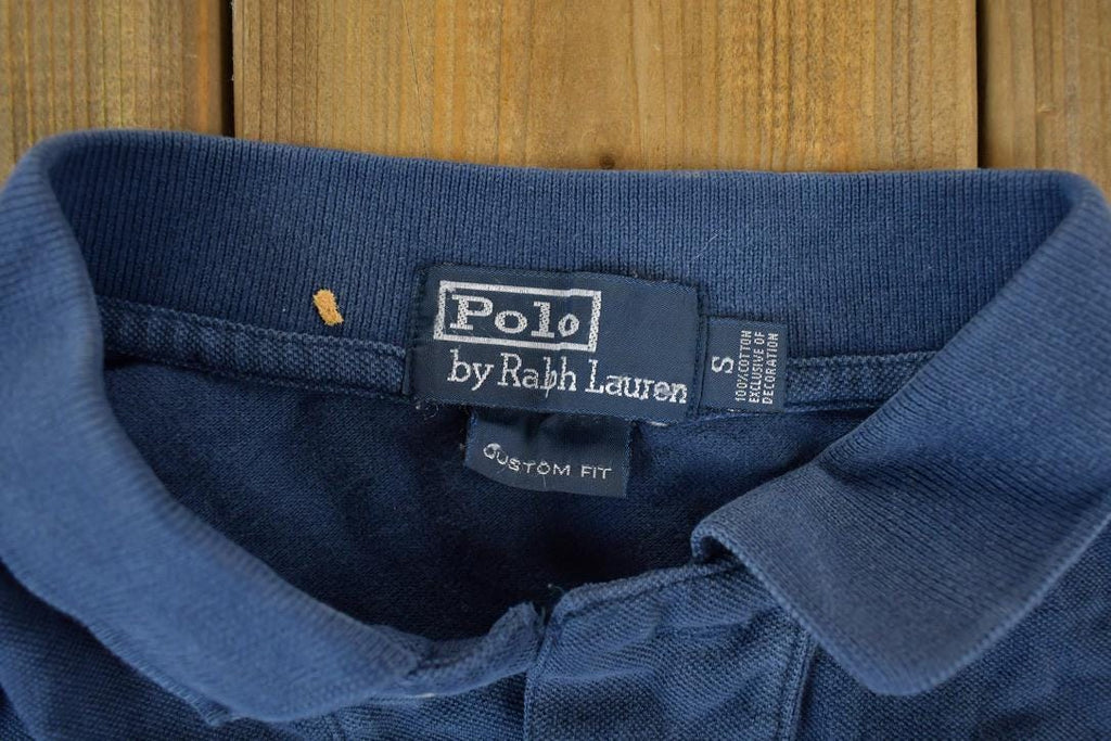 Vintage 1990s Polo By Ralph Lauren Italy Long Sleeve Quarter Button Up Shirt
