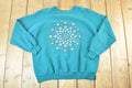 Vintage 1990s Grandmas Abstract Knit Crewneck Sweatshirt Womens L