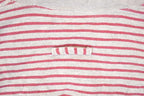 Vintage 1990s Cherokee Striped Graphic Print Turtleneck Sweatshirt Mens M