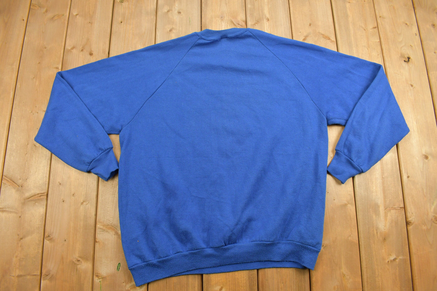 Vintage 1980s Madison Ave Astros Crewneck Sweatshirt / 90s Crewneck / Souvenir Sweater / Jerzees / Blue / Made In USA