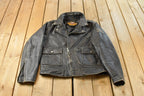 Vintage 1990s Harley Davidson Leather Motorcycle Jacket Women's Large