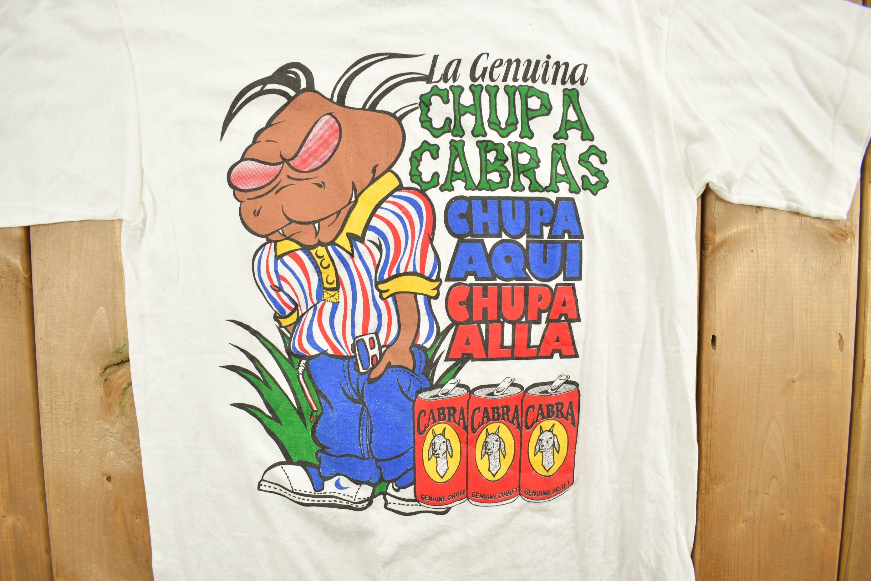 Vintage 1990s Chupa Cabras Graphic T-Shirt