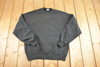 Vintage 1990s Jerzees Streetwear Blank Crewneck Sweatshirt Men's M / 90s Sun Faded Streetwear