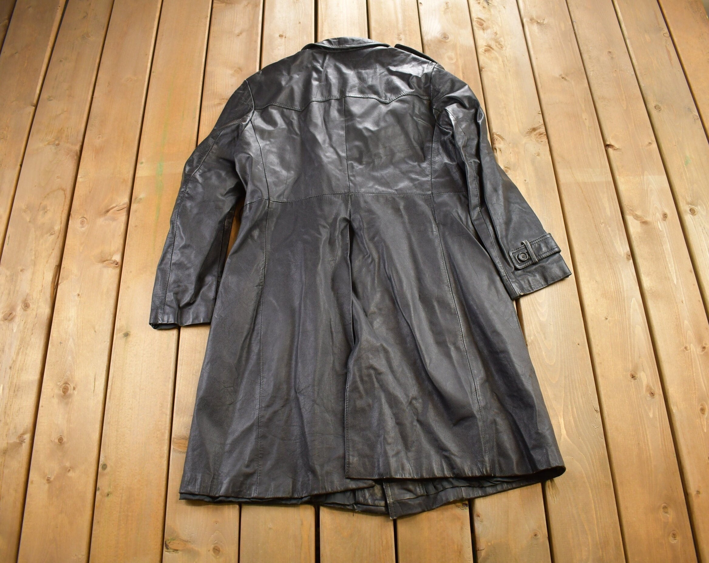 Vintage 1980s Genuine Leather Jacket