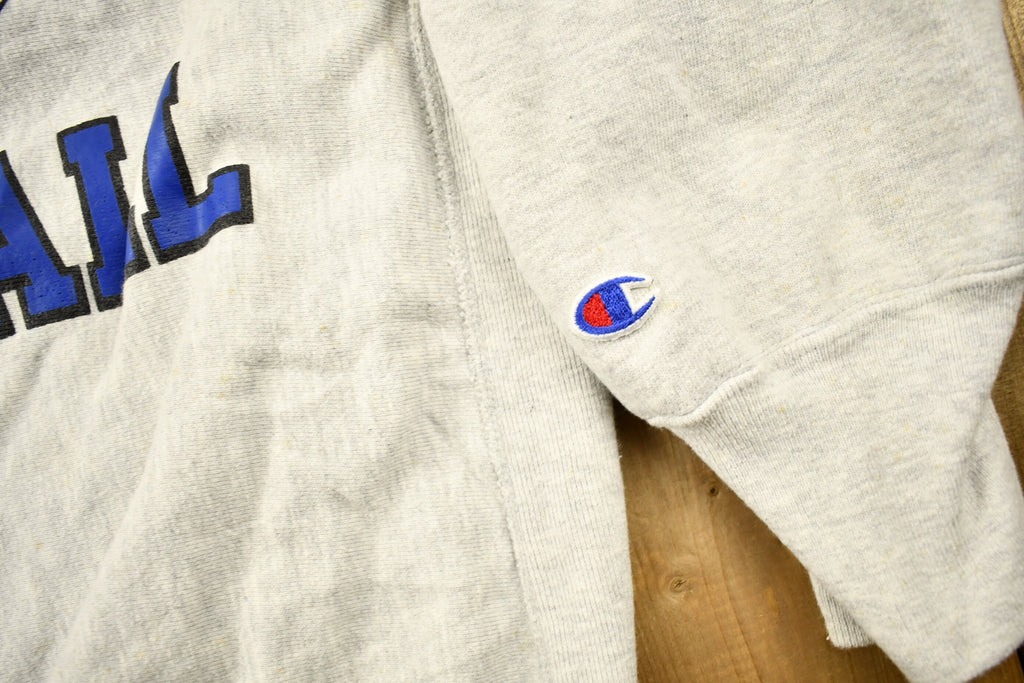 Vintage 1990s University of Buffalo Bulls Champion Reverse Weave Collegiate Crewneck