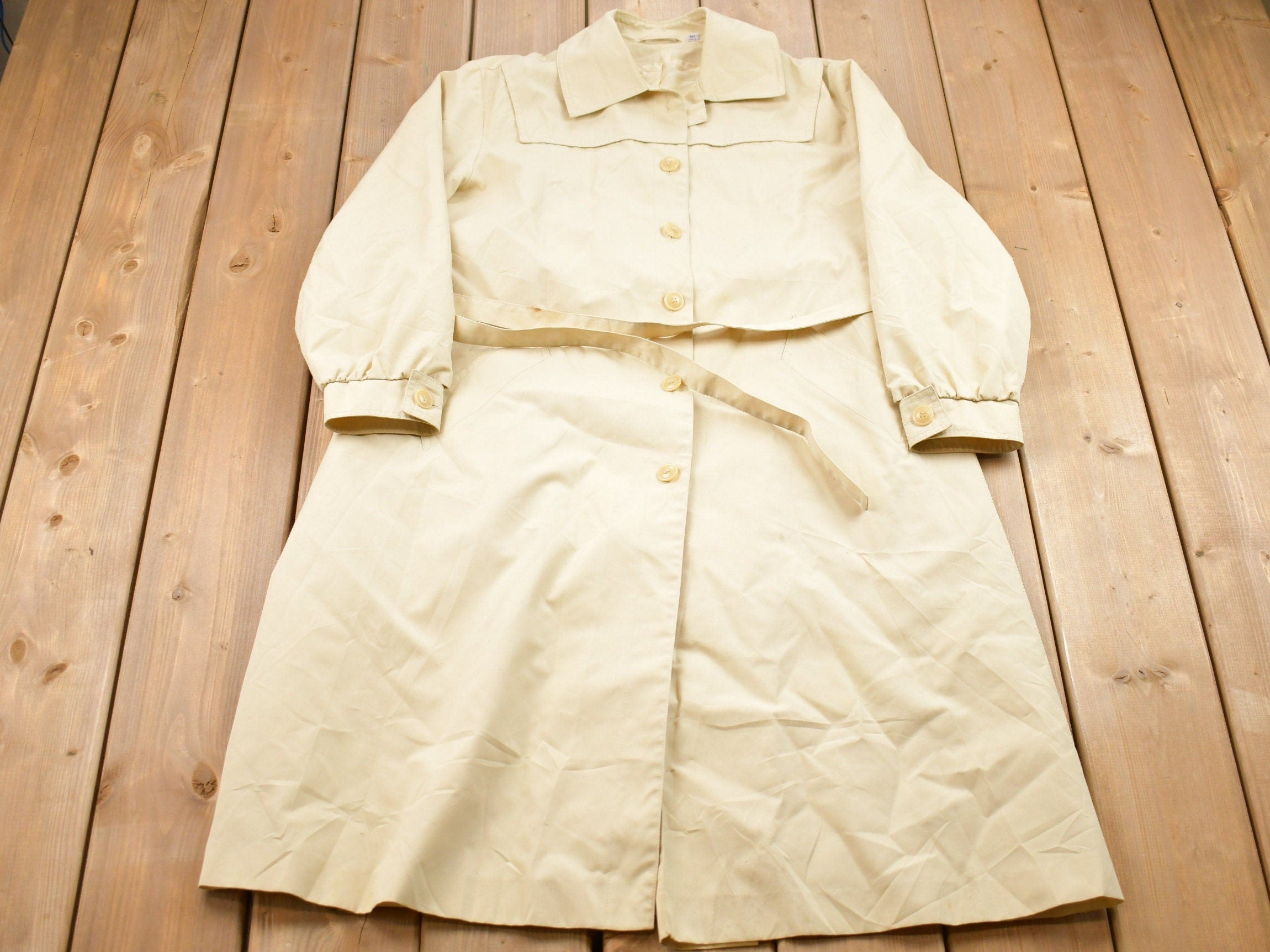 Vintage 1960s Full Length Overcoat