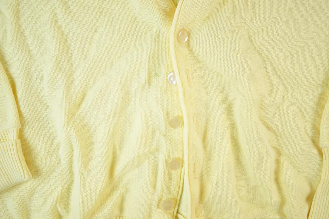 Vintage 1970s Added Dimensions Knit Cardigan Sweater Men's XXL