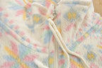 Vintage 1990s Leisure Wear by Adonna Quarter Zip Fleece Sweater