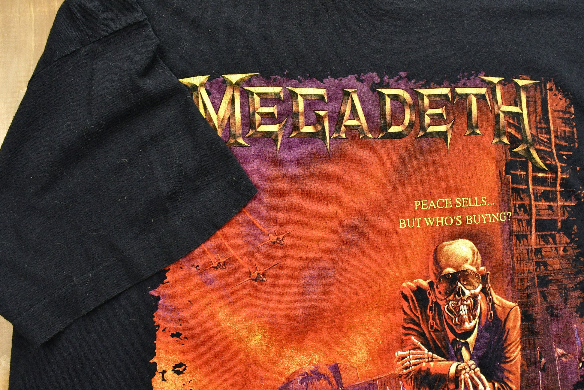 Vintage 2001 Megadeth "Peace Sells But Whos Buying?" Band T-Shirt