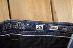 Vintage Deadstock Y2K Miss Me Bedazzled Low Rise Jeans Women's Size 26x31