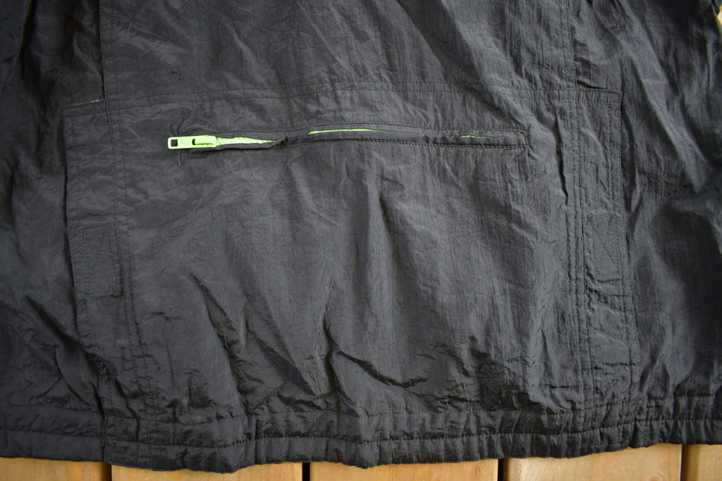 Vintage 1990s Global Mind Nylon Sports Jacket