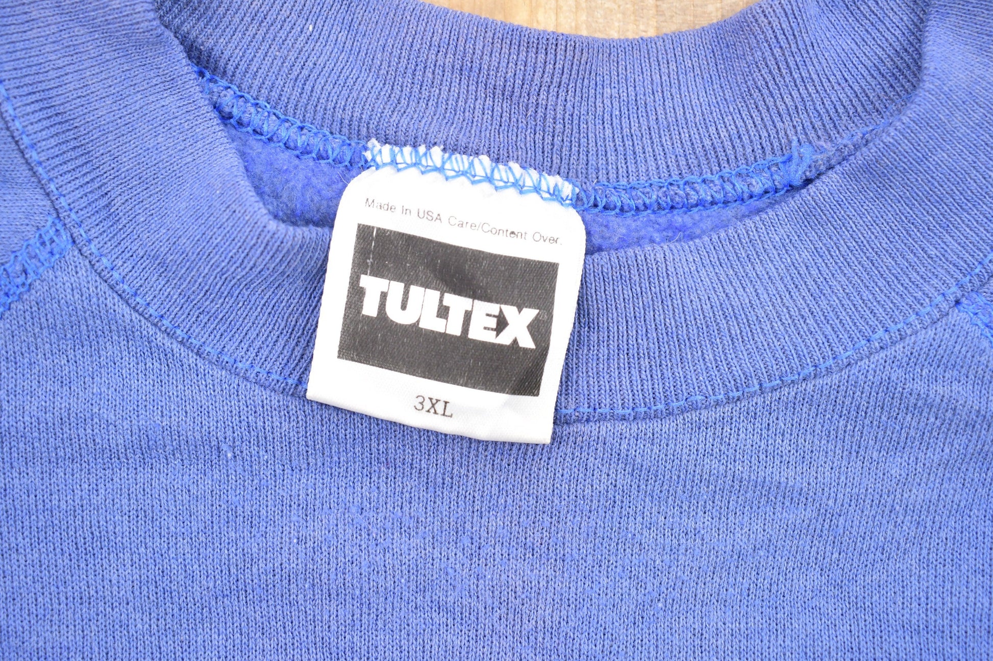 Vintage 1980s Blank Raglan Crewneck Sweatshirt