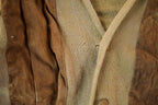 Vintage 1970s 1980s Beltinka Suede Leather Knit Cardigan Sweater Women's Small  Vintage Cardigan  Suede Button Up  Preppy  True Vintage
