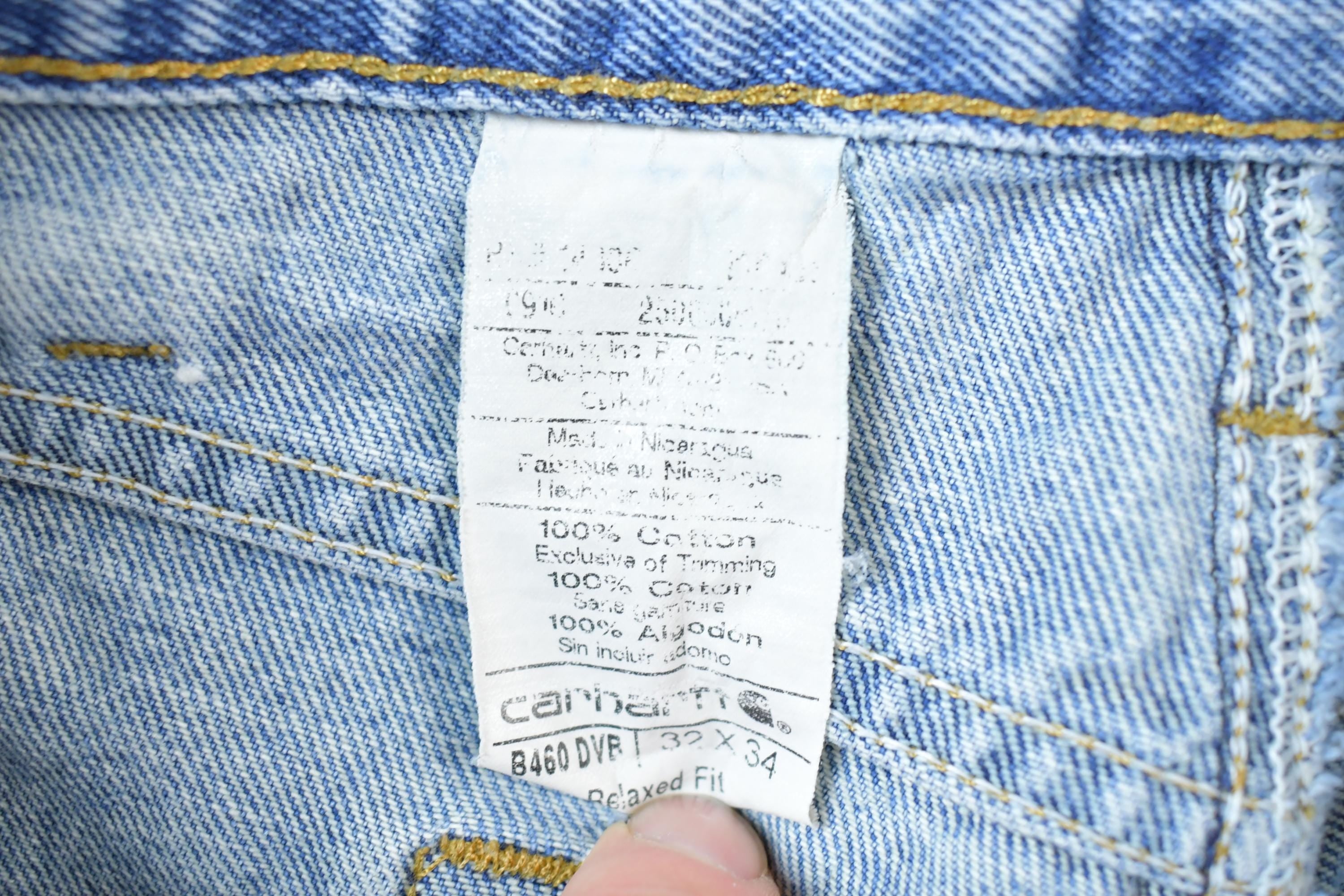 Vintage 1990s Carhartt Work Pants Size 32 x 34