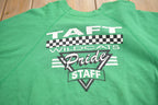 Vintage 1980s Taft Wildcats Pride Staff Raglan Crewneck Sweatshirt